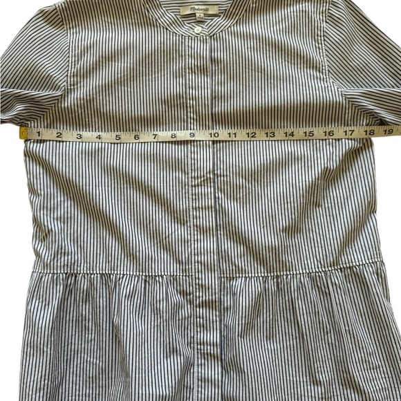 Madewell Lakeside Striped Peplum Blouse - Picture 8 of 15